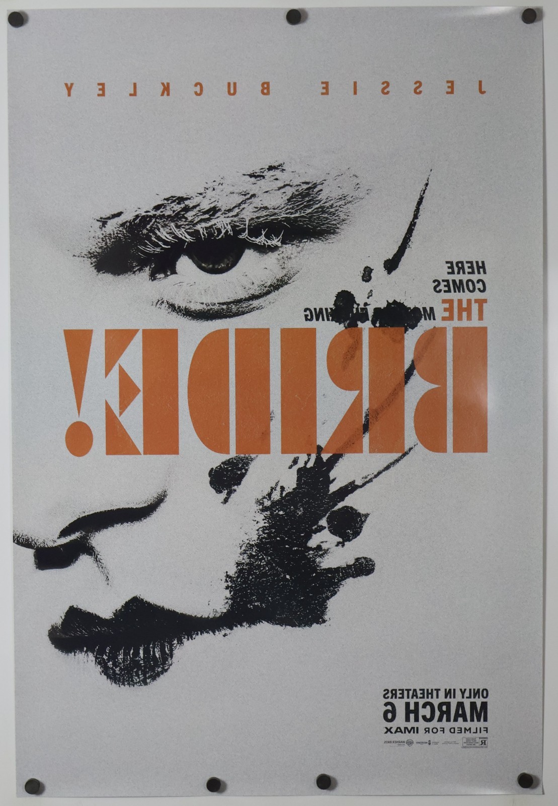 The Bride - original DS movie poster D/S 27x40 - 2025 Frankenstein Buckley Adv