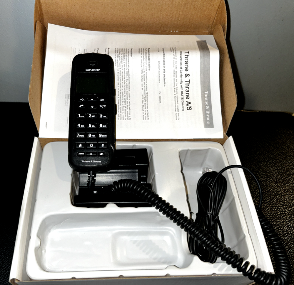 Cobham - Thrane & Thrane BGAN Explorer 2 Wire Handset (403625B)