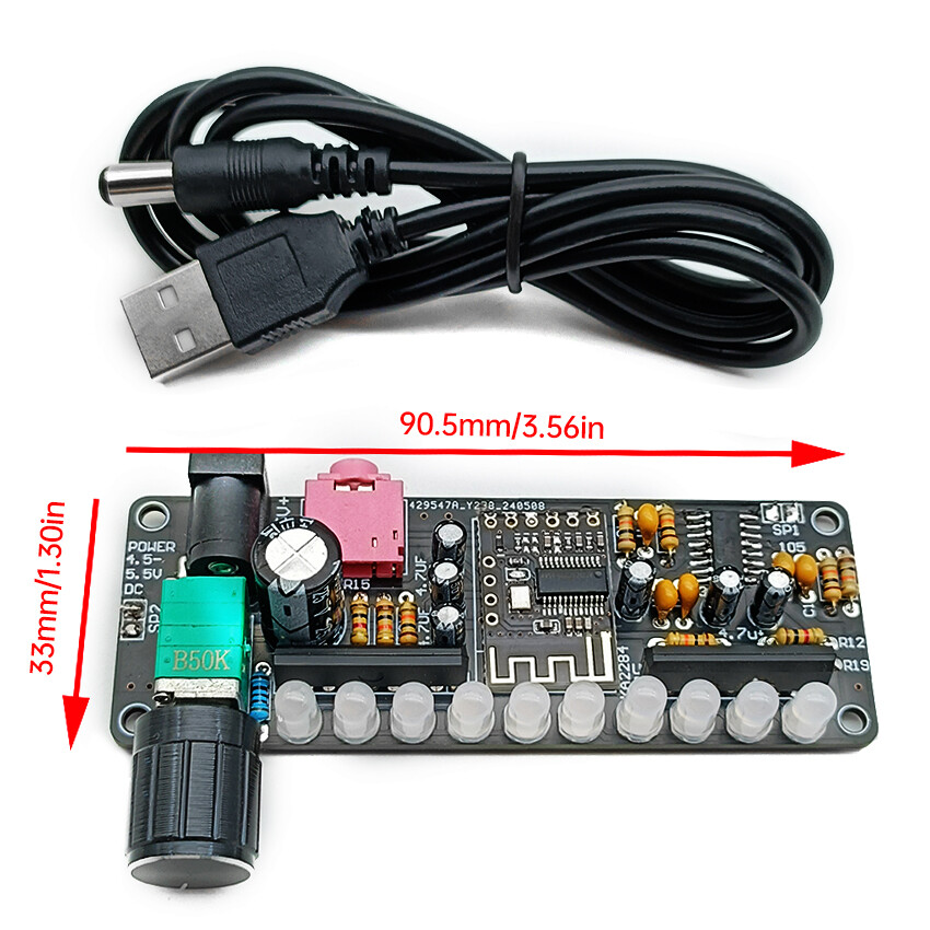 DC 5V PAM8406 Speaker Amplifier Board Module 2CH Bluetooth Speaker Kit DIY US