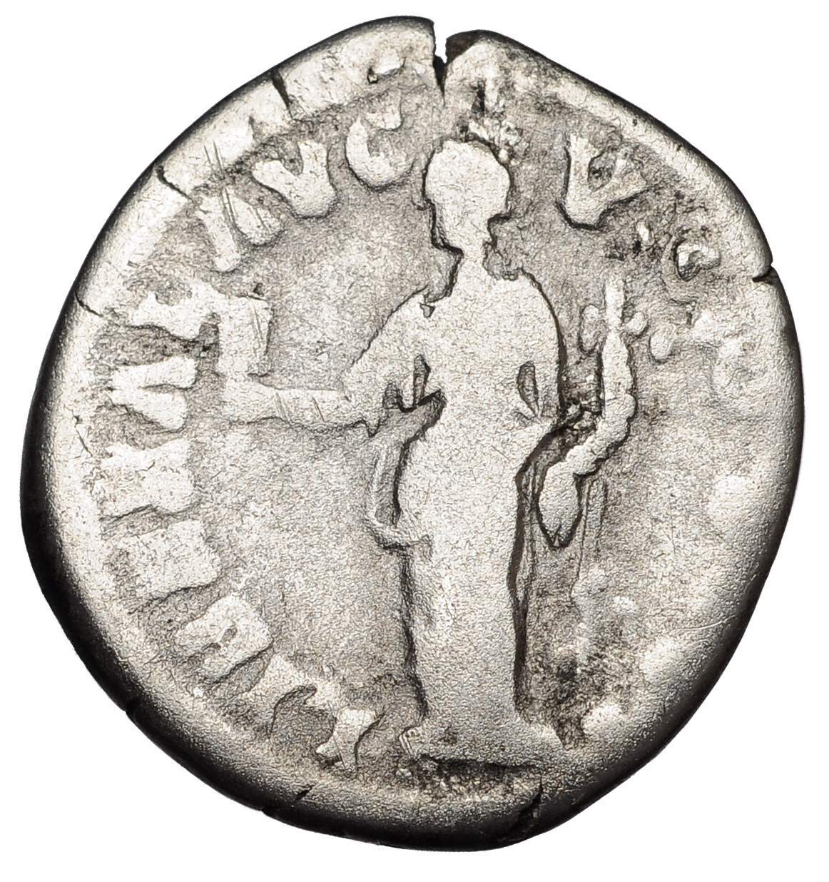 Ancient Roman Empire Coin Silver Denarius Marcus Aurelius 161 180 AD #32014