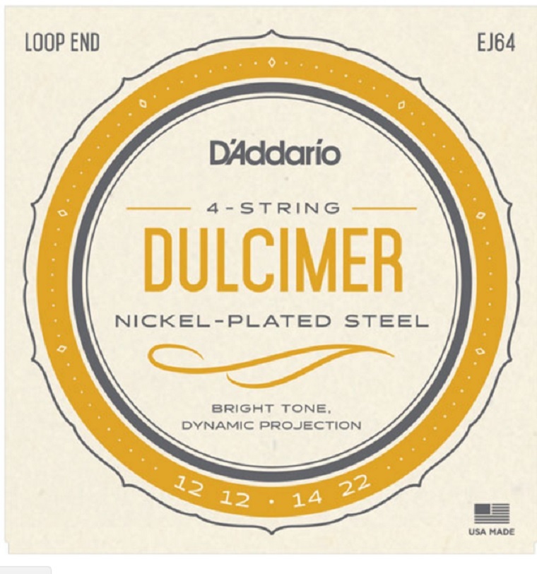 D'Addario EJ64 4 String Dulcimer Strings