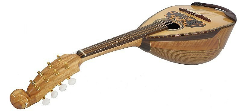 Bowl Back Mandolin Solid Spruce top curl Maple back Violin head NBMI (70-89)