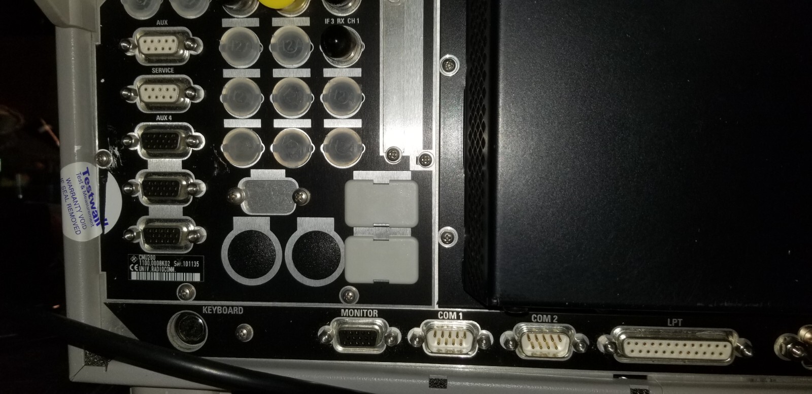 Universal Radio Communication Tester R&S CMU200 TESTED! Bluetooth 2.6 GHz BW SPA