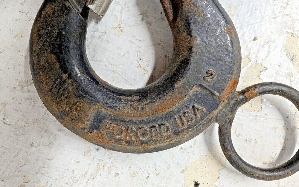 Unbranded Pulley & Hook Assembly #2 with Hot Stick Ring