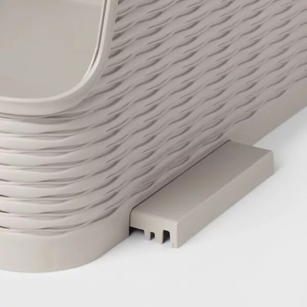 Wave Open Front Bin