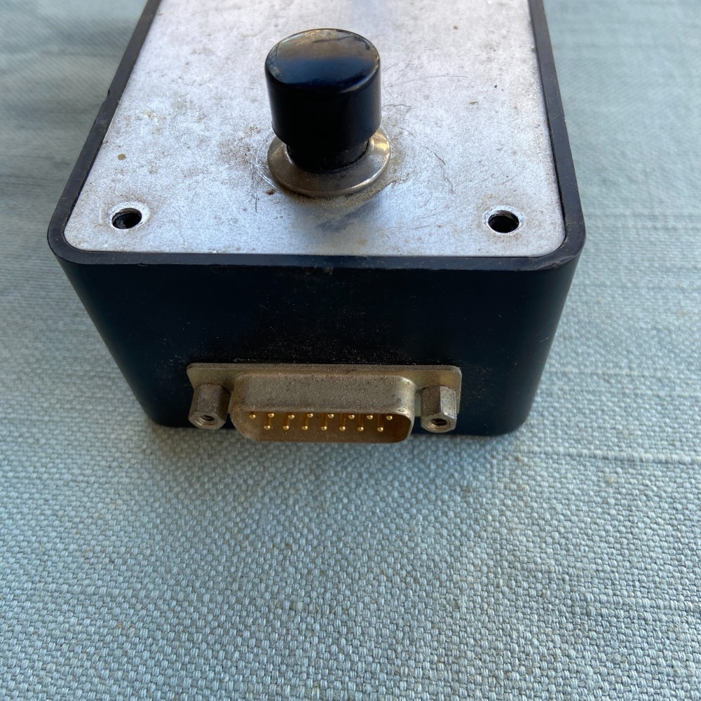 Vintage Computer Mouse Control ? Push Button Joystick 8225-CD CDA-15P Alps Japan