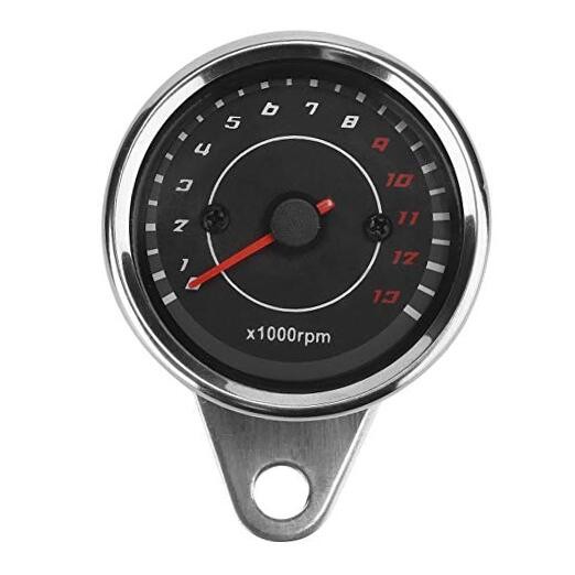 Motorcycle Tachometer, Universal Motorcycle Backlight Tachometer Speedometer