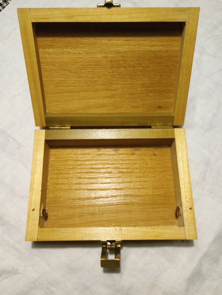 Sears Craftsman Hinged Wooden Tool Box