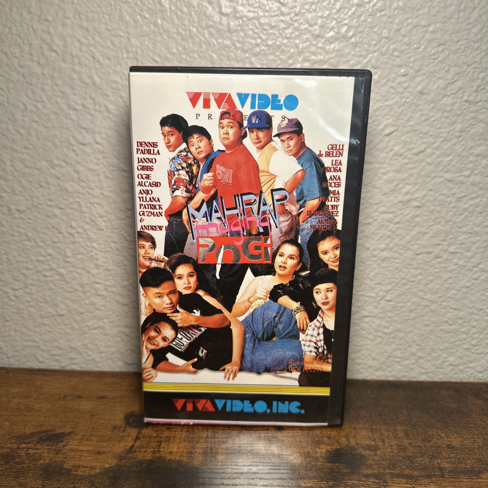 Ma Rap Mong Pogi VHS 1992 Tagalog Filipino Comedy Viva Video Dennis Padilla