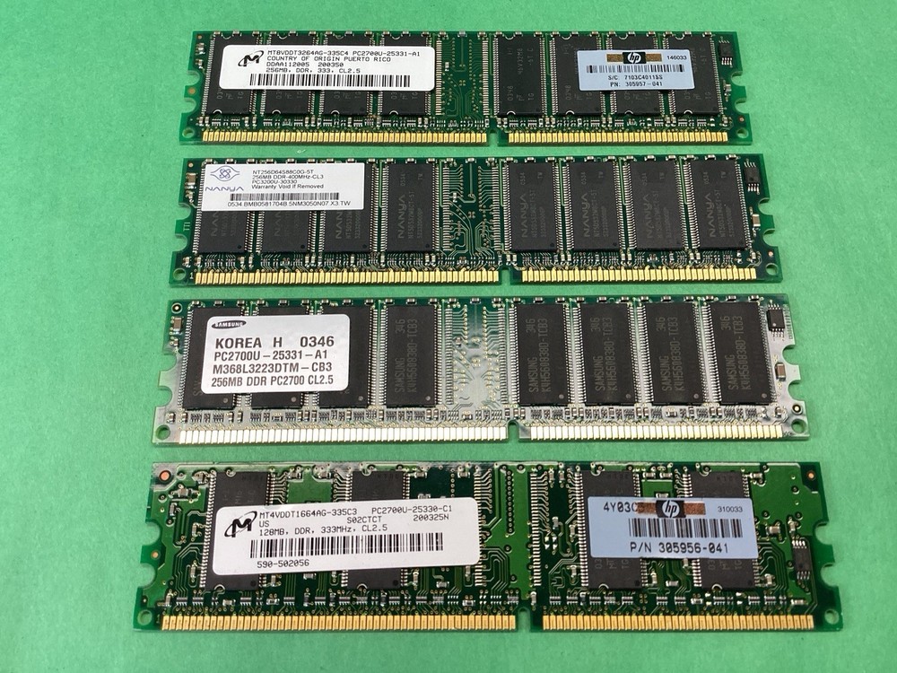 HP P4SD-LA Motherboard + Pentium 4 Processor CPU + RAM - UNTESTED