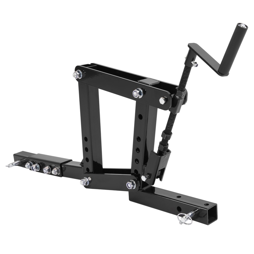 1 Point Hitch Implement Lift Adjustable For ATV UTV Lawn Tractor w/ 2" Receiver