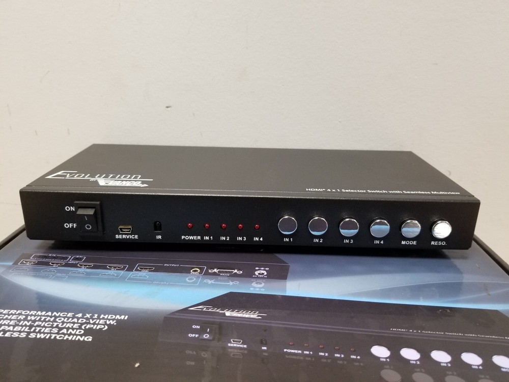 Vanco EVSW1040 Evolution HDMI 4x1 Selector Switch (TESTED)