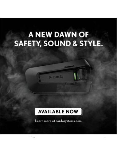 Cardo Packtalk PRO JBL45mm Bluetooth motorcycle intercom in 3-6 days
