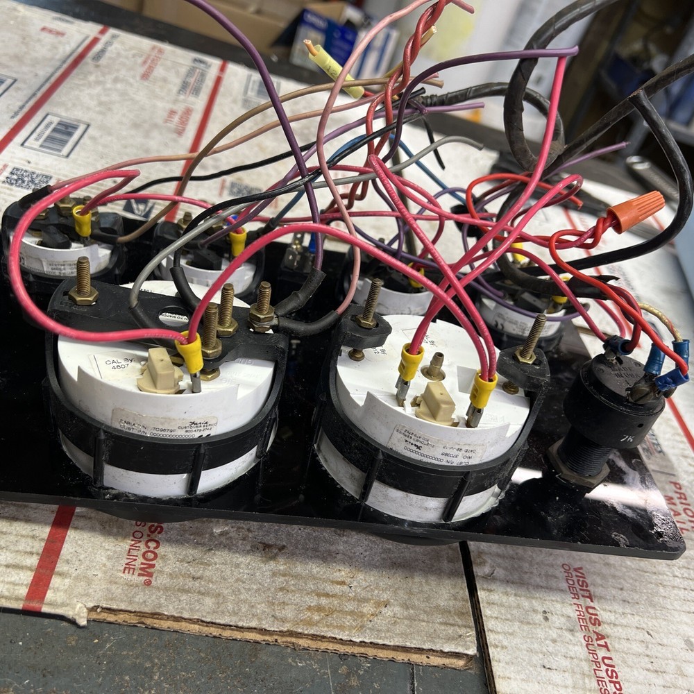 Boat dash panel