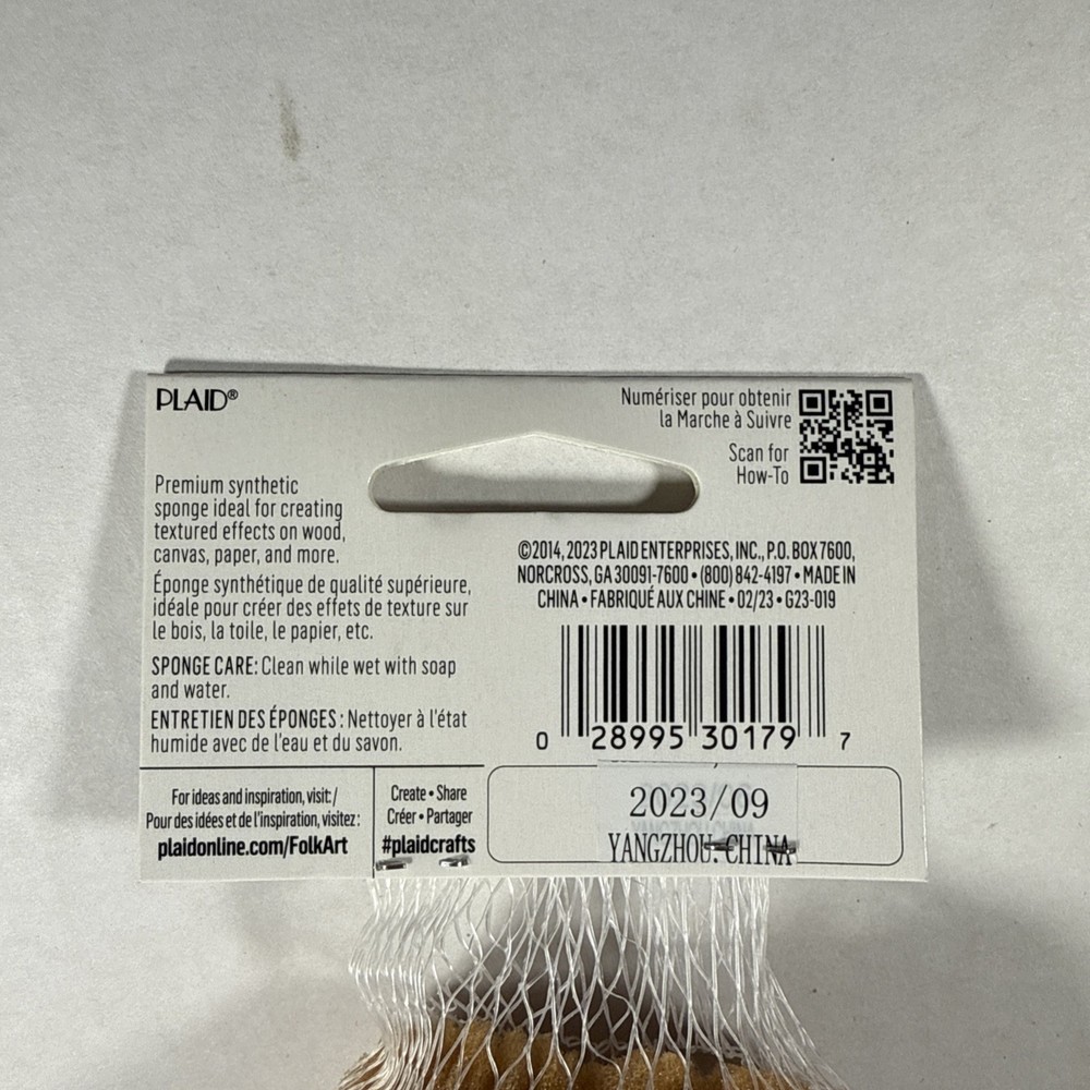 FolkArt Sponge Set 5/Pkg