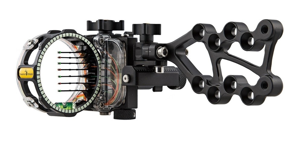 Trophy Ridge React Pro 7 .010 Pins Bow Sight RH Black Model# AS827R10