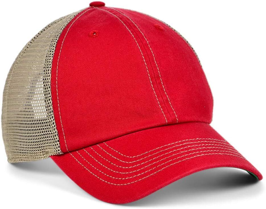 '47 Blank Trawler Clean Up Adjustable Red Snapback Cap