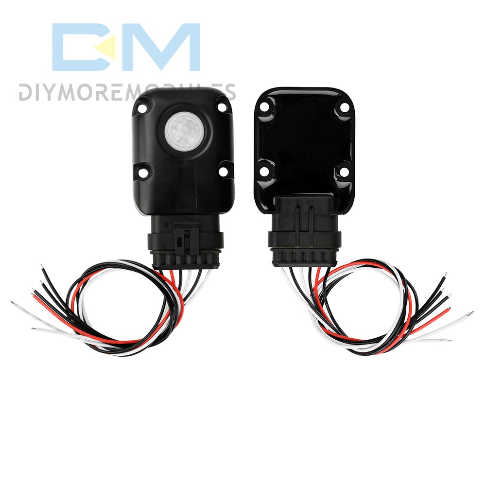 DC6-24V Infrared PIR Motion Sensor Detector LED Outdoor Waterproof Sensor Switch