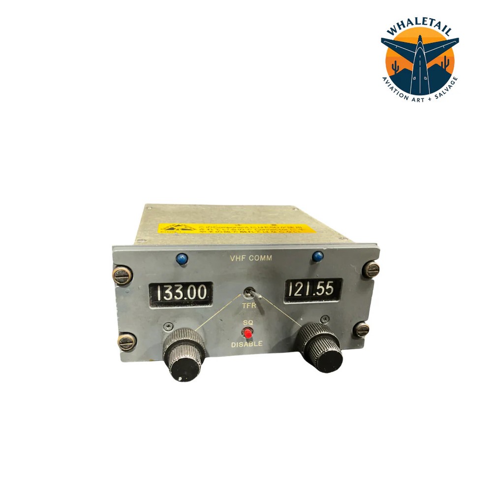 Aircraft VHF Comm panel