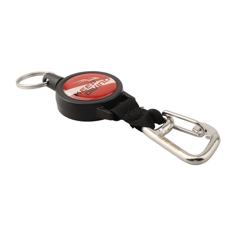 Key Chain Strap Adjustable Diving Gear Hook Diving Telescopic Miss Rope