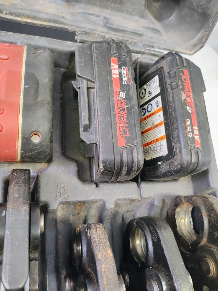 RIDGID RP 210 CORDED PRO PRESS FRAME SET - USED