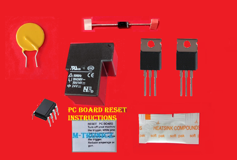 HOBART HANDLER 135 CONTROL BOARD 195886 KIT WITH RESET INSTRUCTIONS