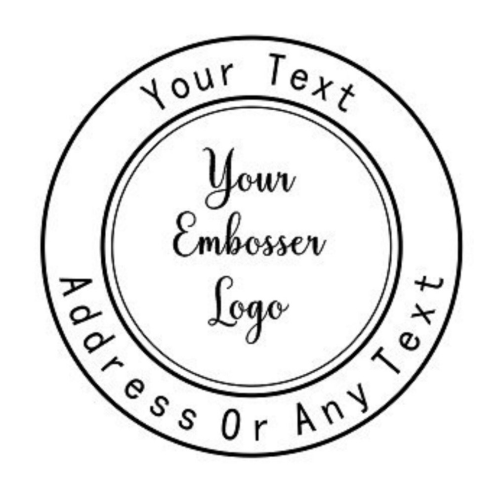 Custom Logo Address Embosser Custom Logo Embosser Hand Held logo Embosser