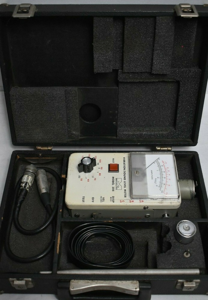 IRD Mechanalysis Model 308 Vibration/Sound Level Meter [Ref A]