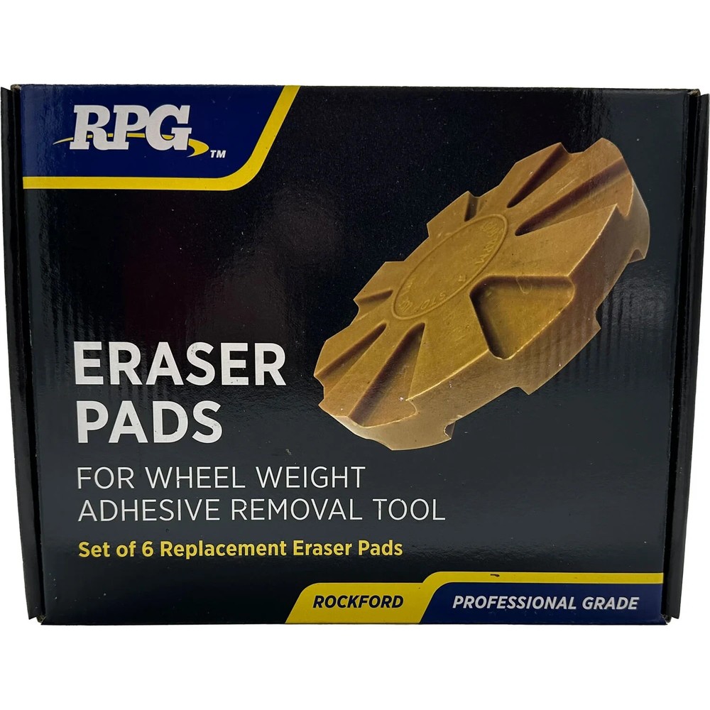Replacement Eraser Pads – 6-Pack for Adhesive Removal!