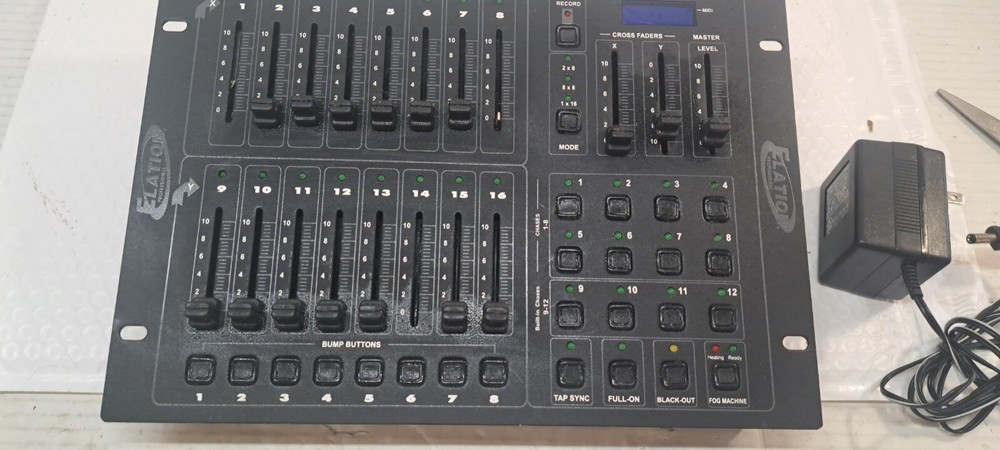 Elation Stage Setter 8 16CH DMX Lighting Controller Dimmer Console FOR PARTS