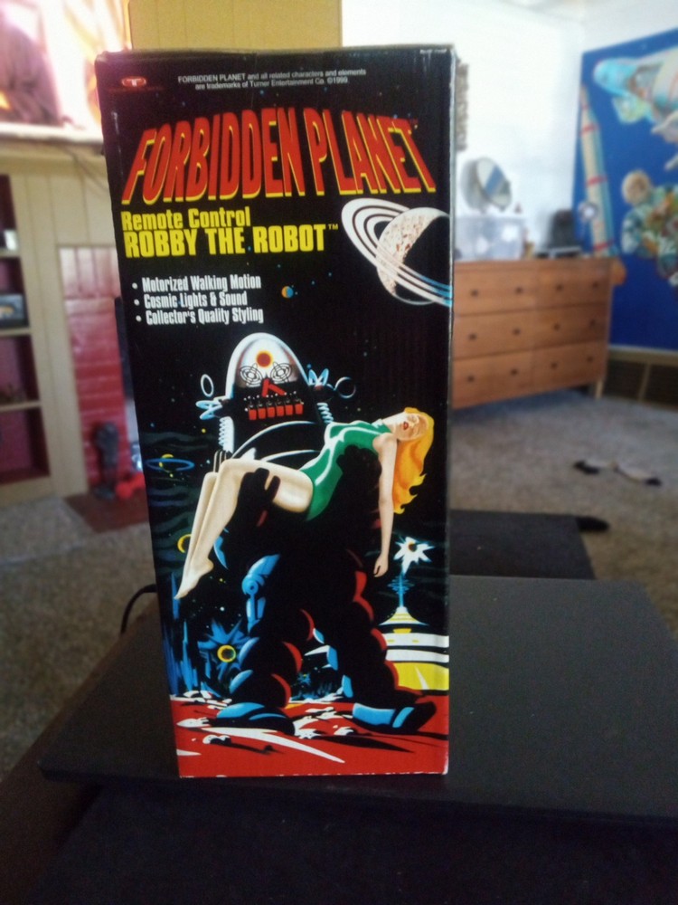 ROBBY THE ROBOT REMOTE CONTROL FROM FORBIDDEN PLANET NEVER REMOVED FROM BOX...