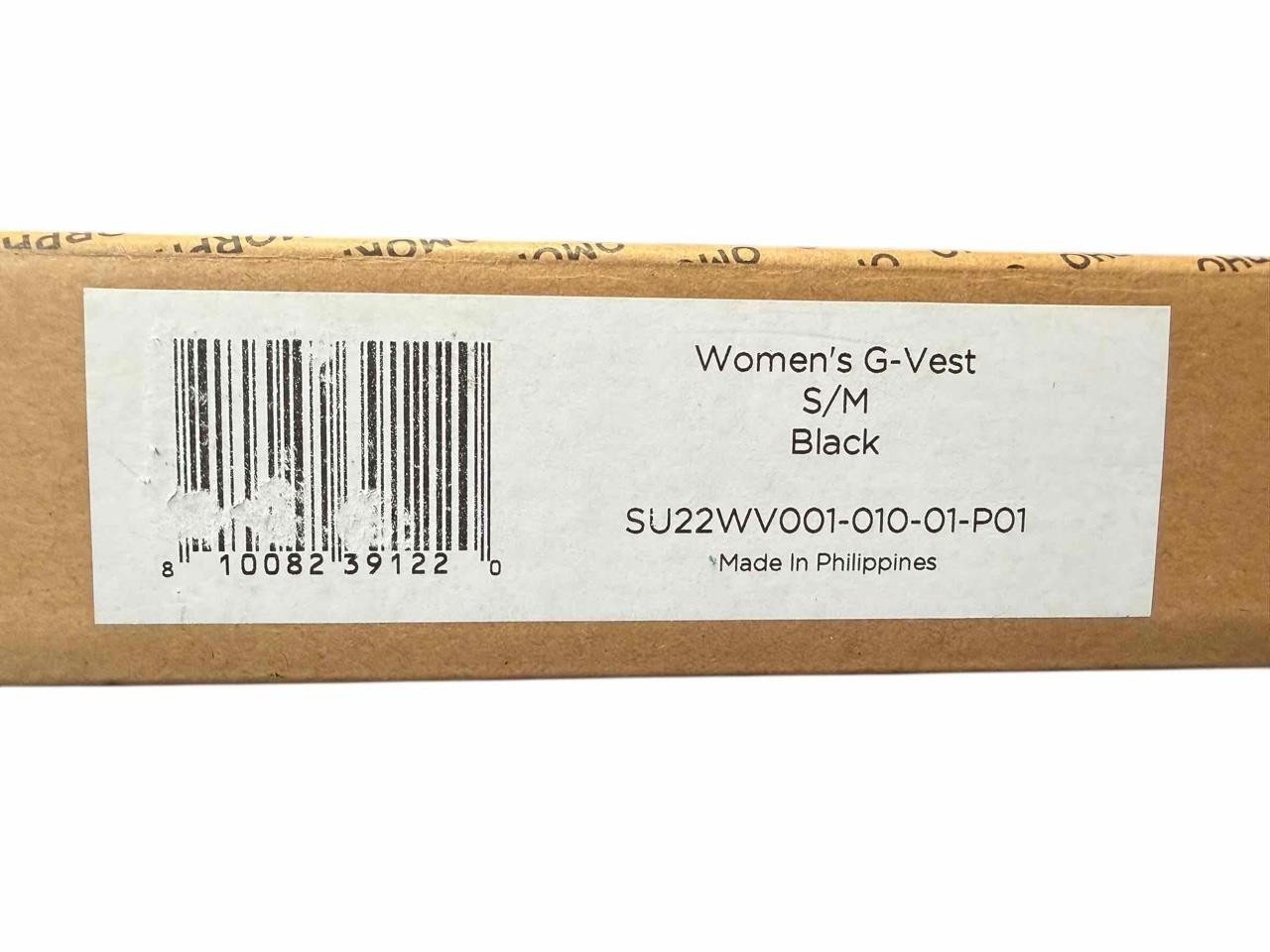 NEW Omorpho Women's Weighted G Vest OTF Black Small Medium 4 lbs 12 oz