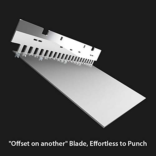Binding Machine, 21-Hole 450 Sheets Paper Comb Punch Binder Machine for Lette...