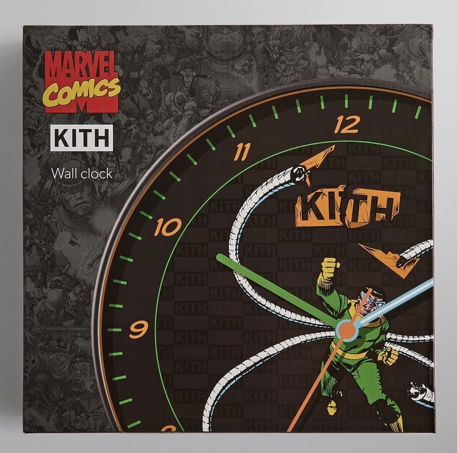 MARVEL KITH DOCTOR OCTOPUS 85TH ANNIVERSARY WALL CLOCK