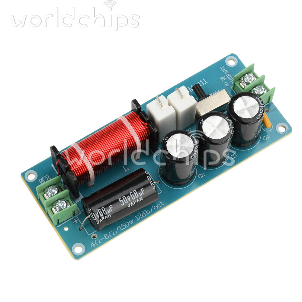 150W 750-2000Hz Midrange Frequency Divider Audio Crossover For HiFi Amplifier
