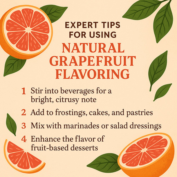 LD Carlson Natural Grapefruit Flavoring 4 oz