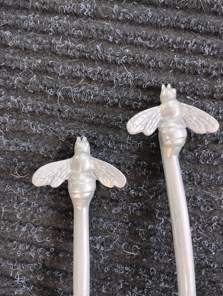 Mariposa Serving Spoon And Fork Salad Bee