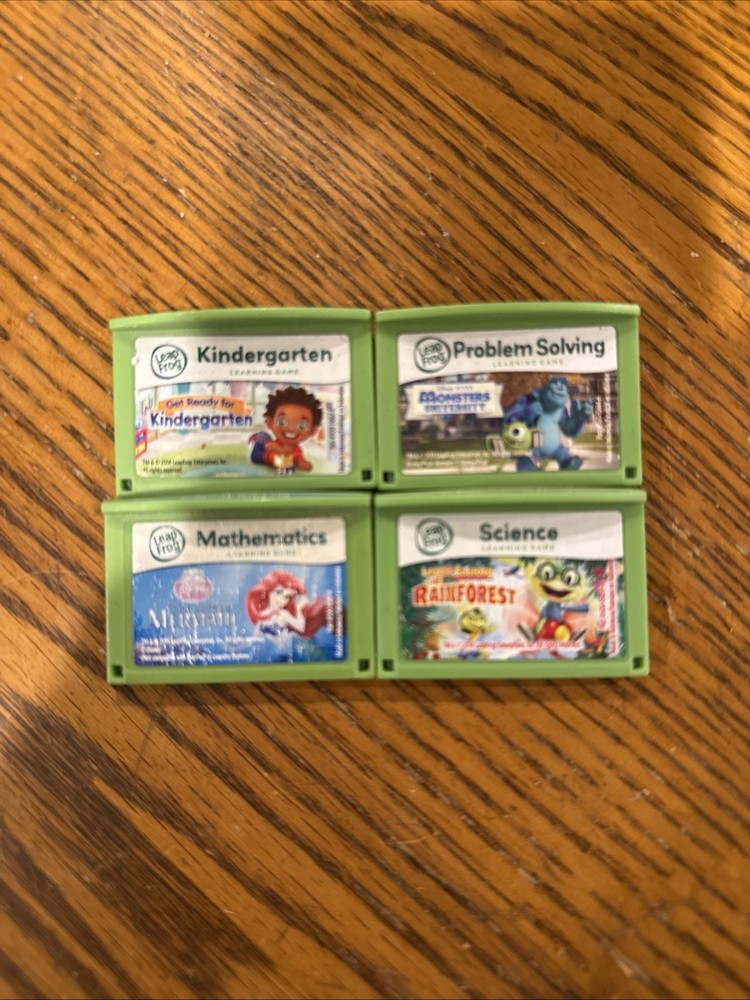 Leap Frog Bundle  4 Games