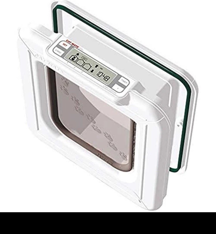 Cat Mate Elite Microchip/ID Disk Cat Flap W Timer Control
