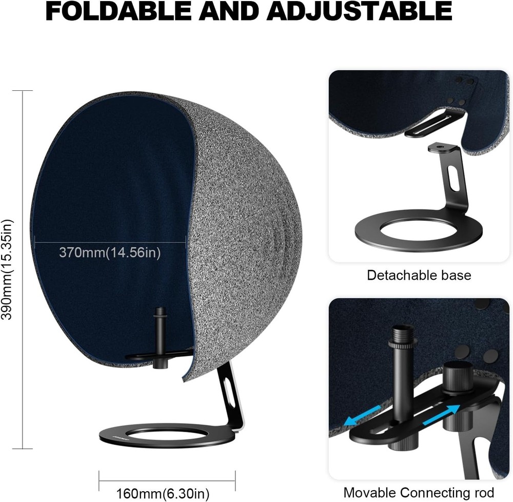 Professional Studio Equipment, 360° Shield