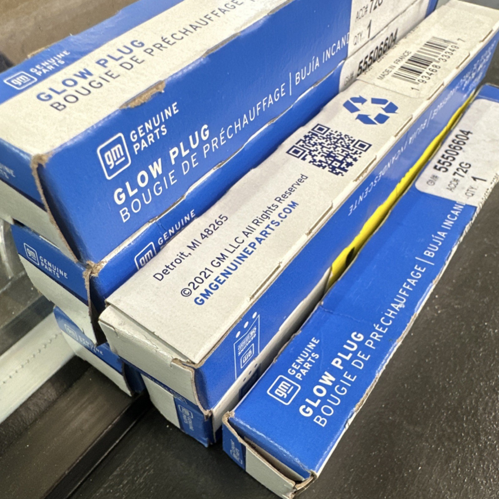 SET (6) NEW OEM GM Glow Plug 55506604 3.0L Duramax LM2 2021-2023