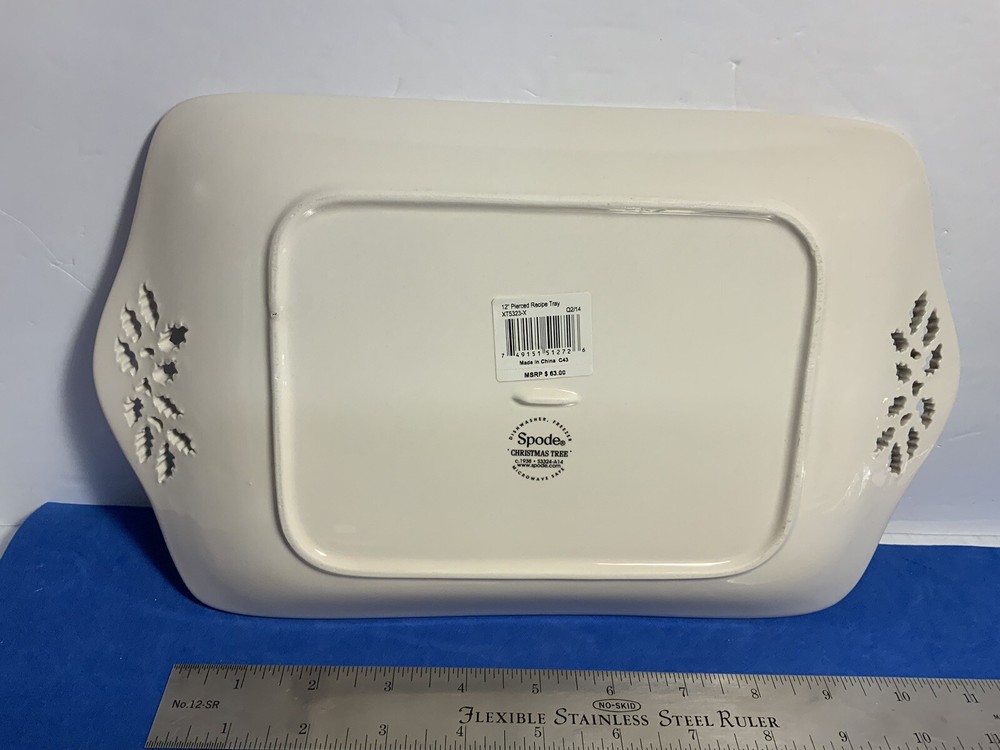 Spode Pierced Recipe Tray NIB