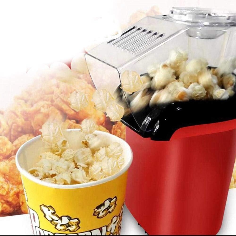 Popcorn Maker 1200W Mini Household Kitchen Electric ABS Popcorn Maker Machine