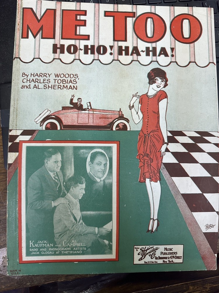 B Various Decades Sheet Music 3-pack