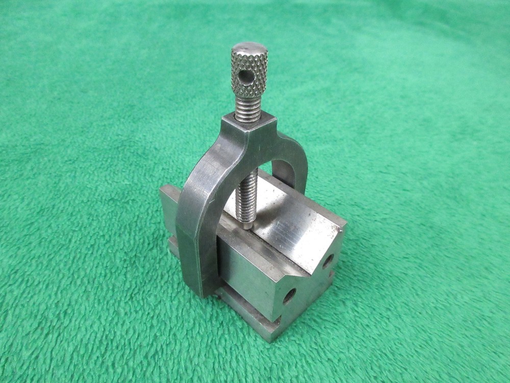 Marked ES V-Block w/ Clamp Machinist Tool