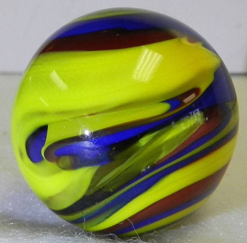 #20583m Handmade Contemporary Keith Baker Marble 1.06 Inches *Mint*