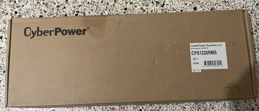 CyberPower CPS-1220RMS Rackmount 20A Surge Protector - Rack-mountable