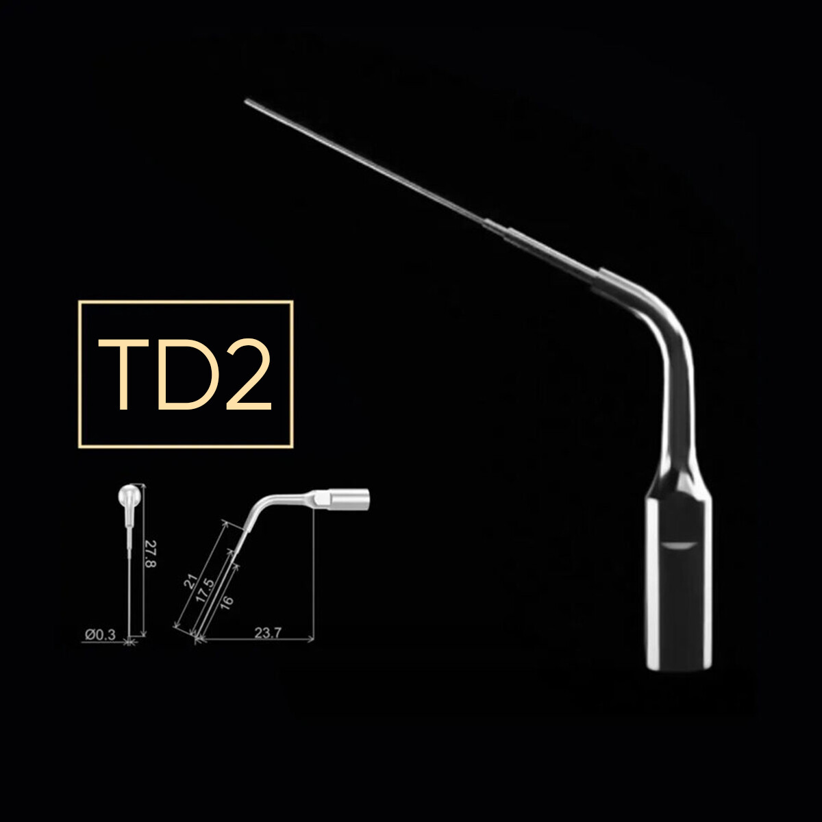 Woodpecker Dr Talal's Endo Kit Endodontic Ultrasonic Scaler Tips Kit Set TD1-TD6