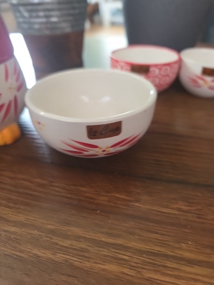 TEMPTATIONS OWL NESTING STACKING MEASURING CUPS 1/4,1/3,1/2,1 CUP