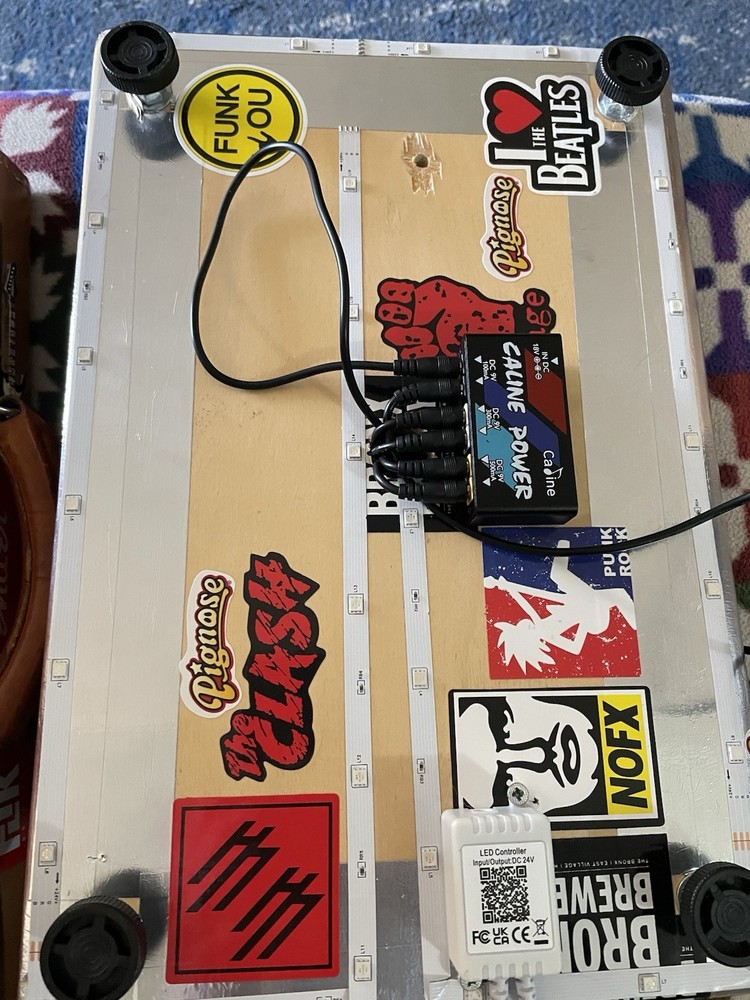 Self made Guitar Pedalboard